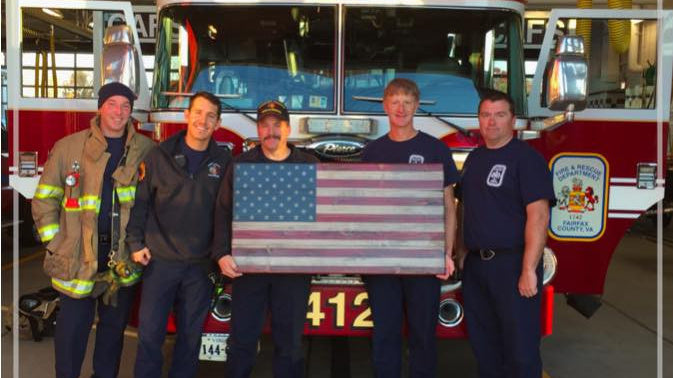 Great Falls FD - Flags of Valor - First Responders Recognition