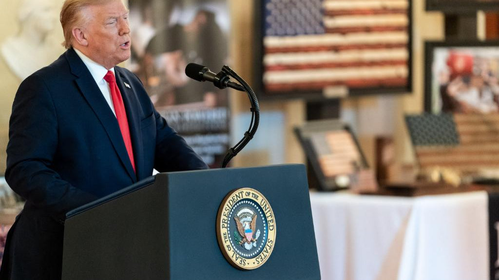 Flags of Valor in the White House
