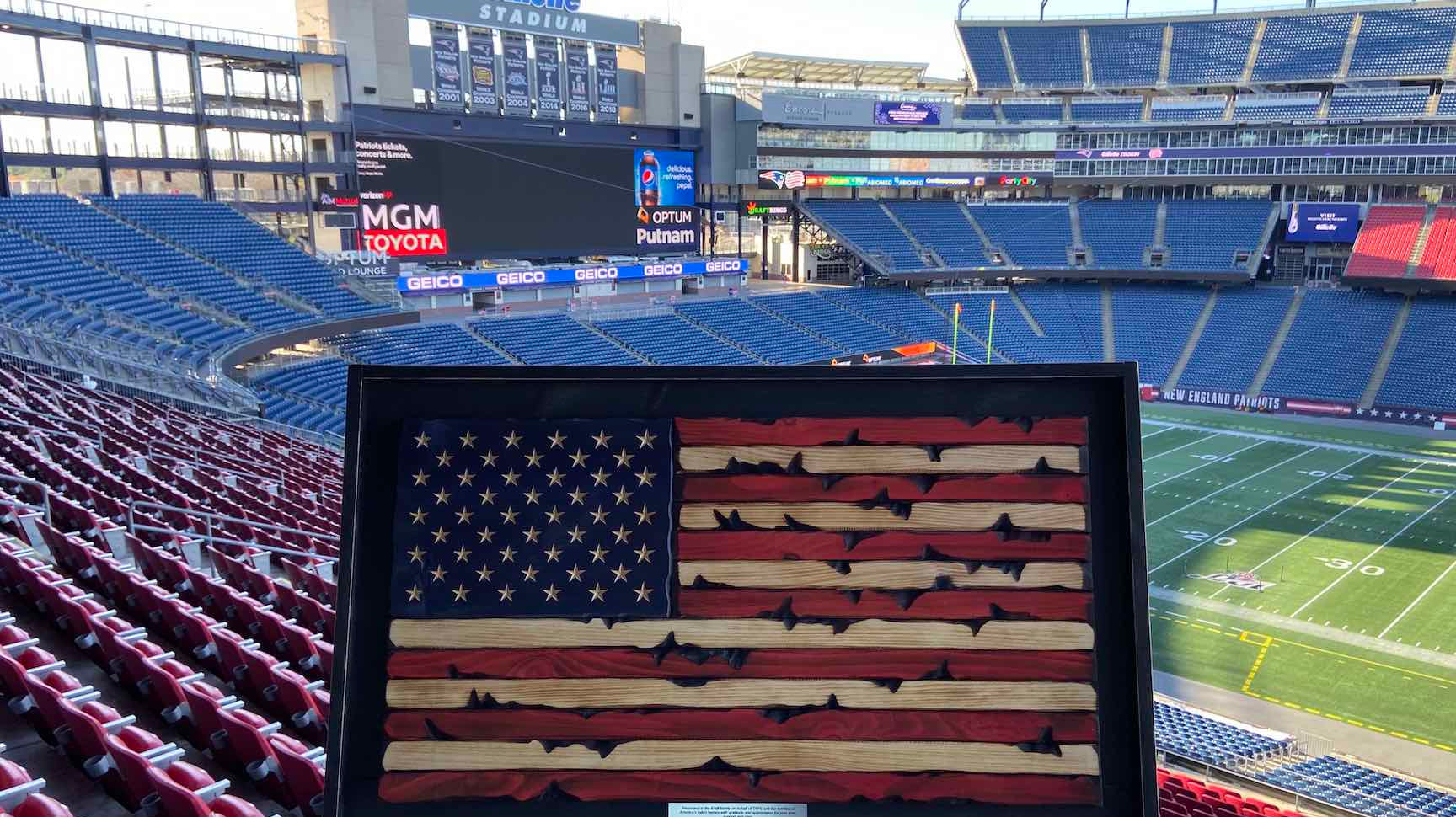Flag Build With the Patriots and TAPS - Serving Our Heroes
