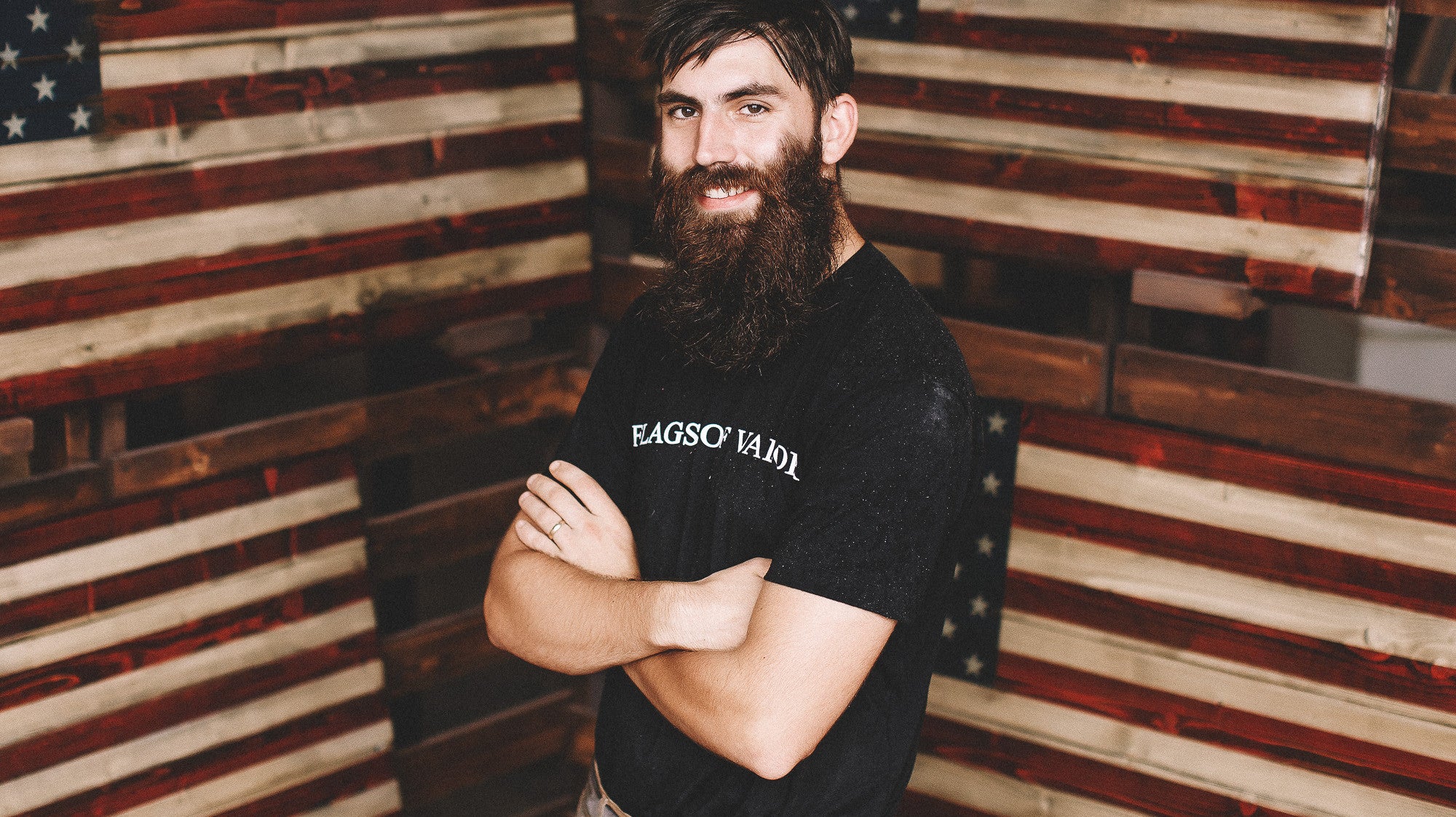 Flags of Valor - Combat Veteran joins the team.