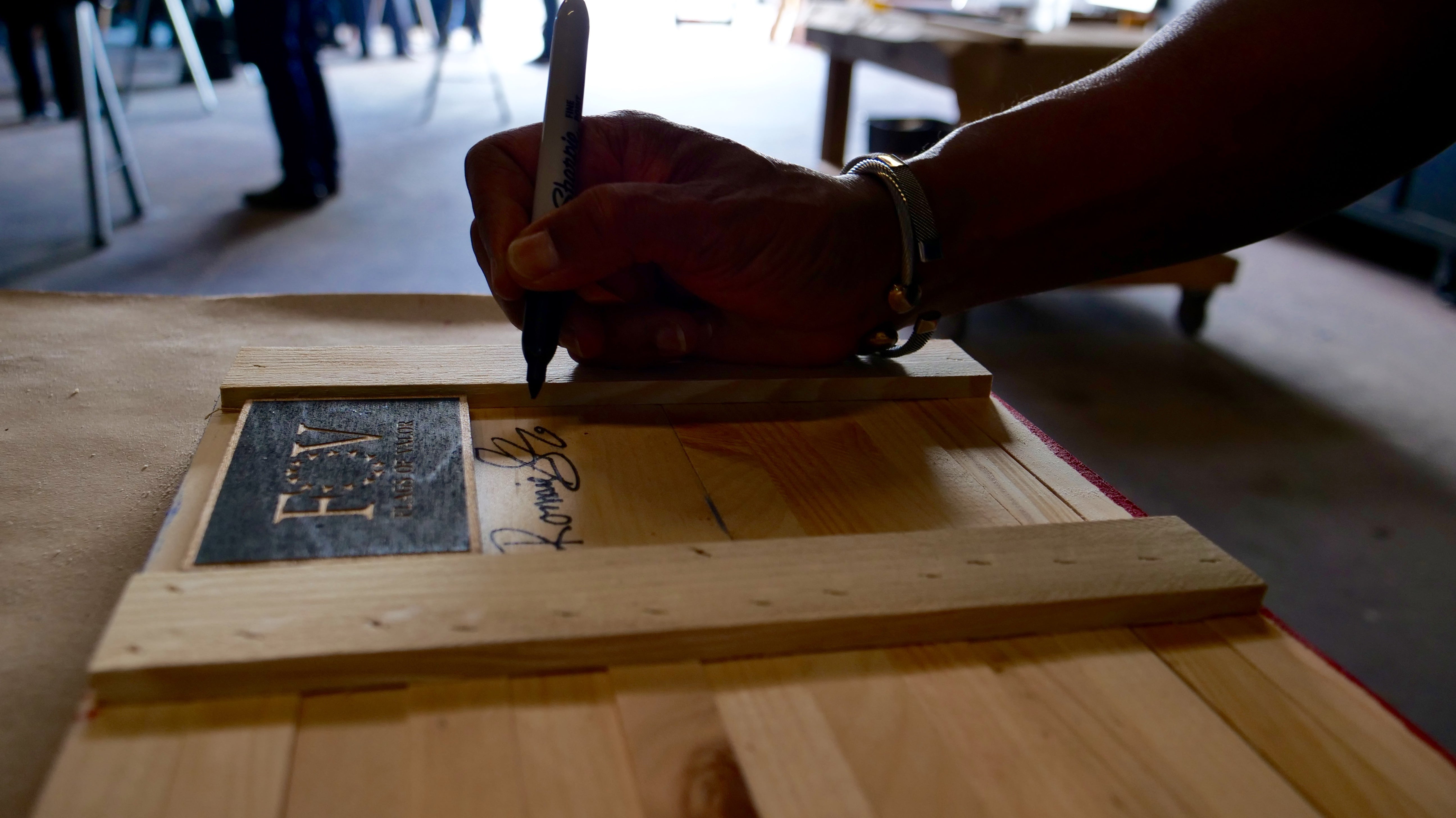 Flag Build with the U.S. Chamber of Commerce
