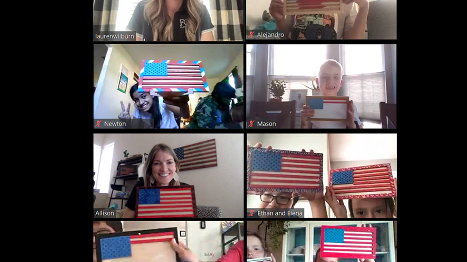 Hosting a Meaningful Virtual Flag Building Camp for Children Battling Cancer