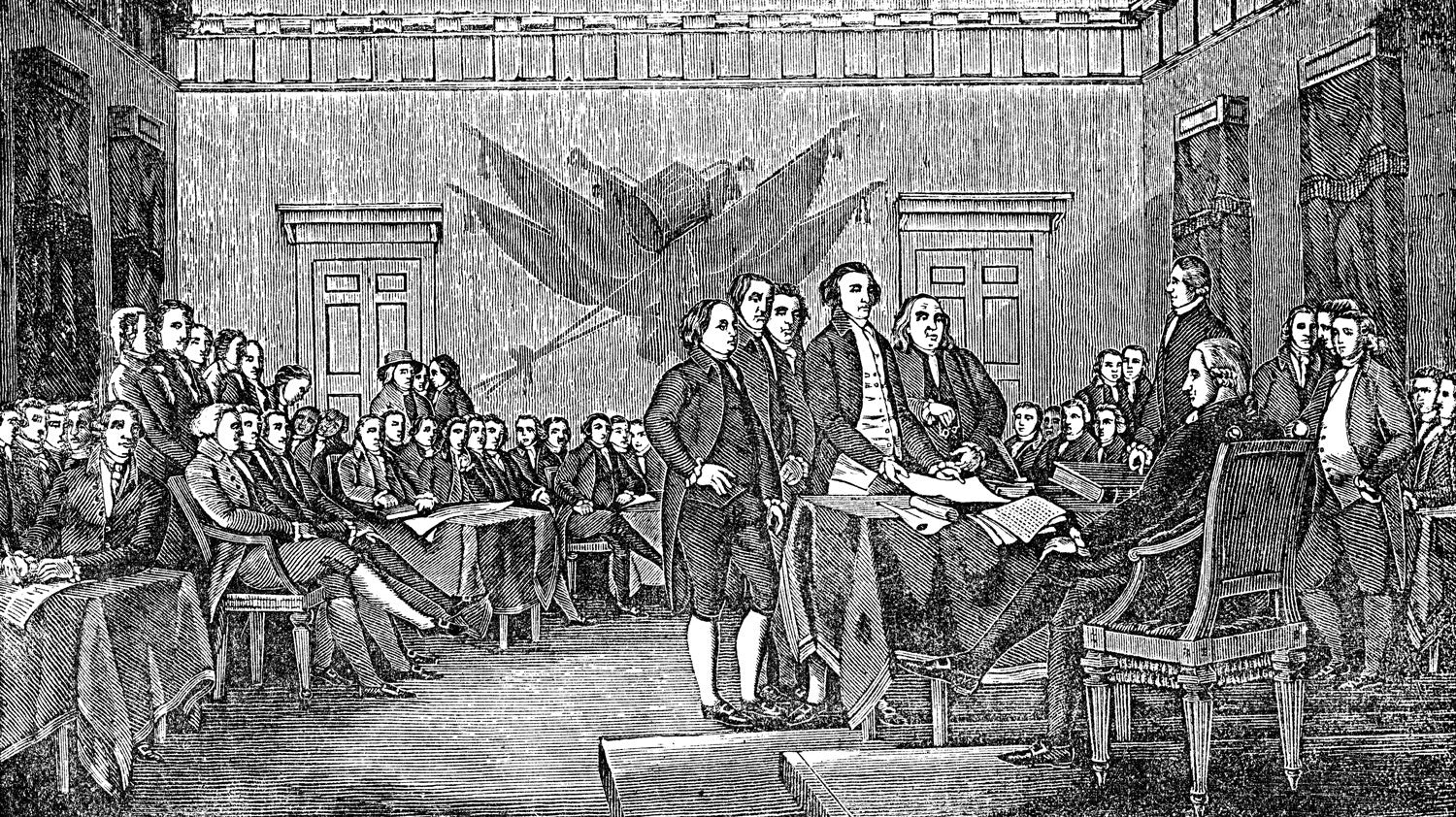 Declaration of Independence - The Original Flag of Valor - Stand against Tyranny