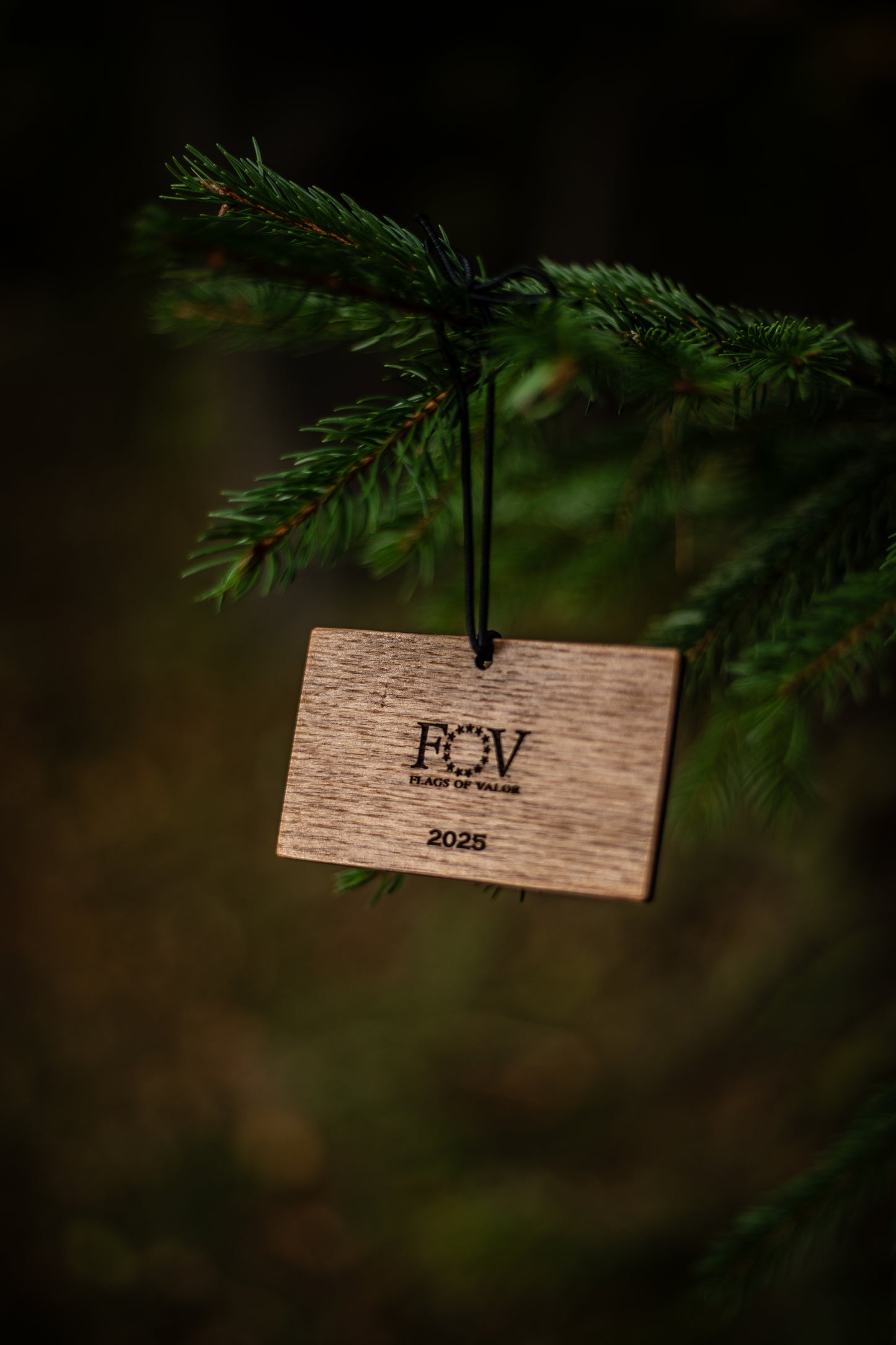 Bourbon Barrel Flag Ornament