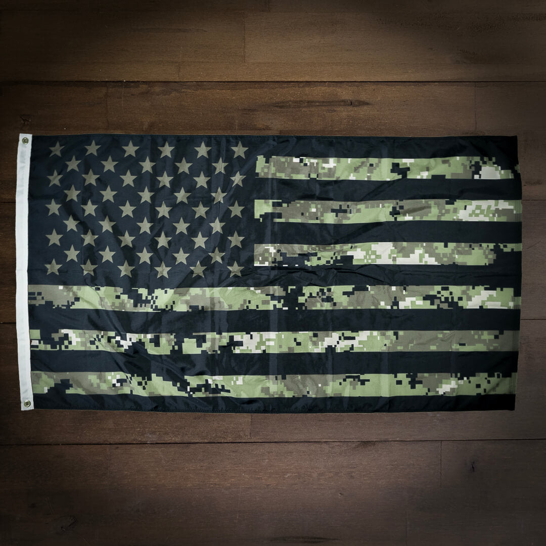 3x5 Nylon Navy & Coast Guard Combat Flag