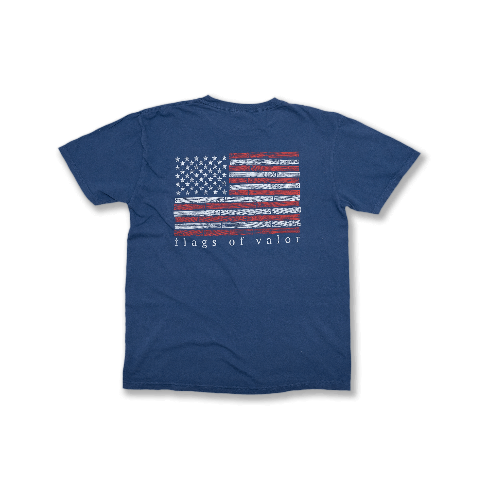 Wood Flag Short-Sleeve Tee