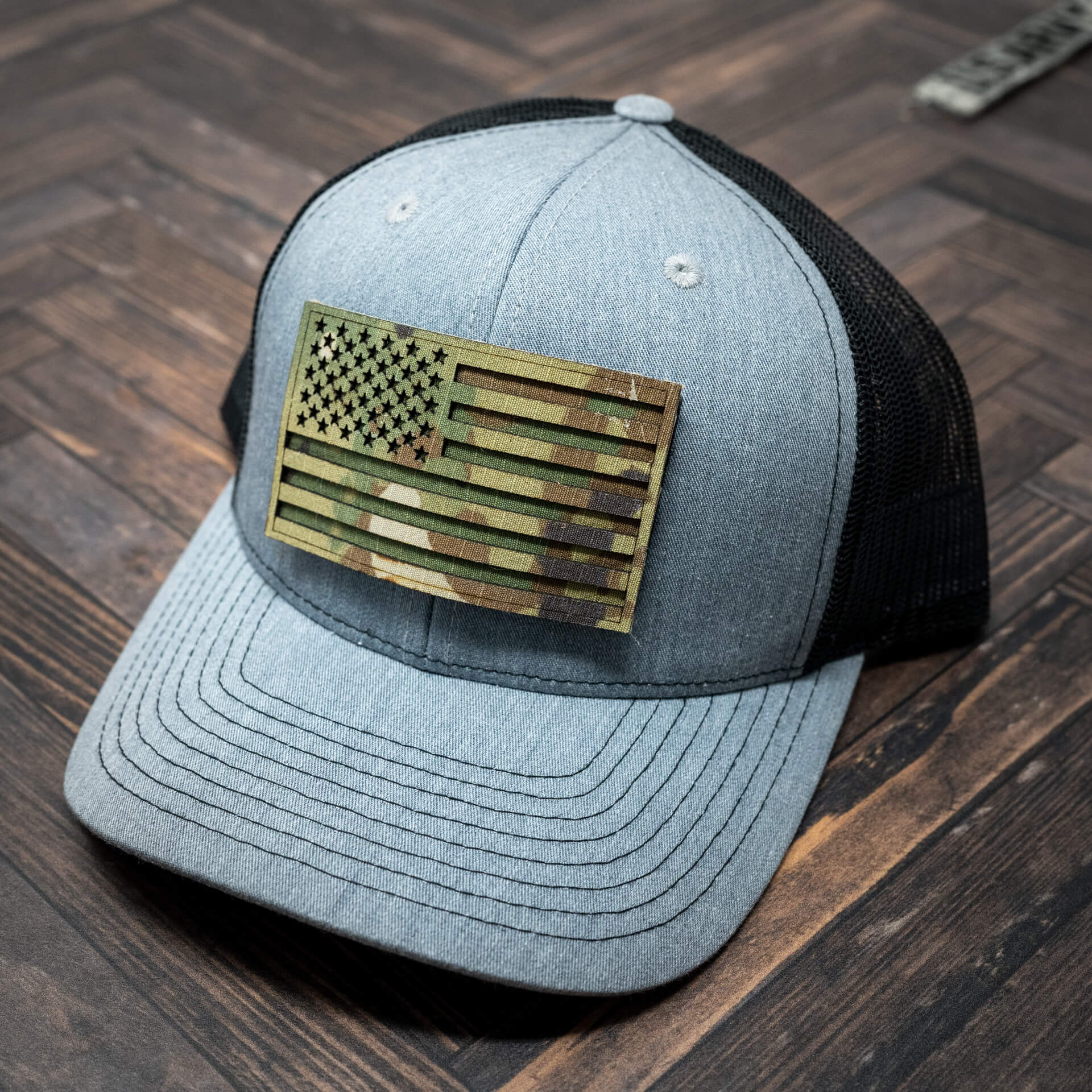 Uniform & Leather Patch Hat