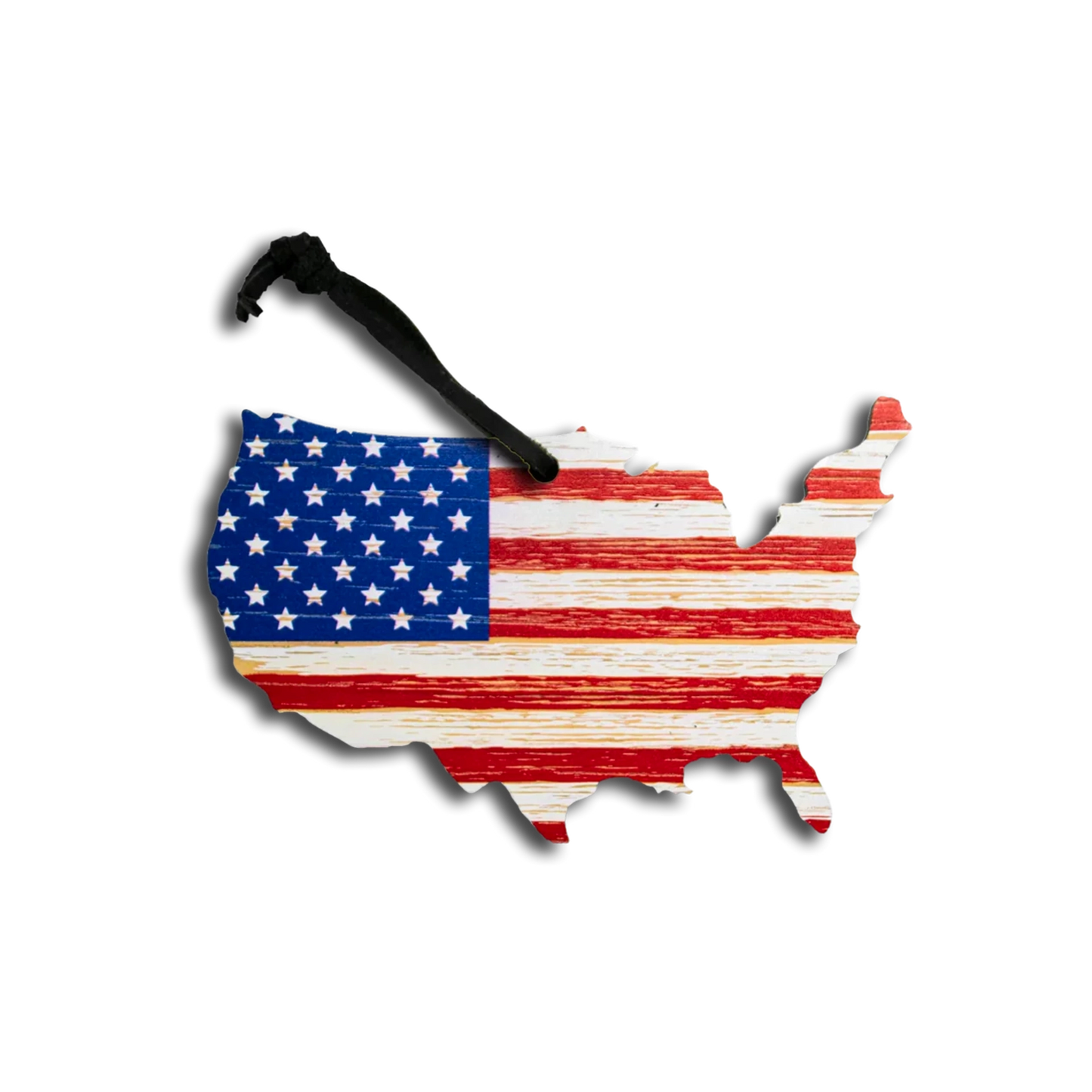 The Lower 48 American Christmas Ornament