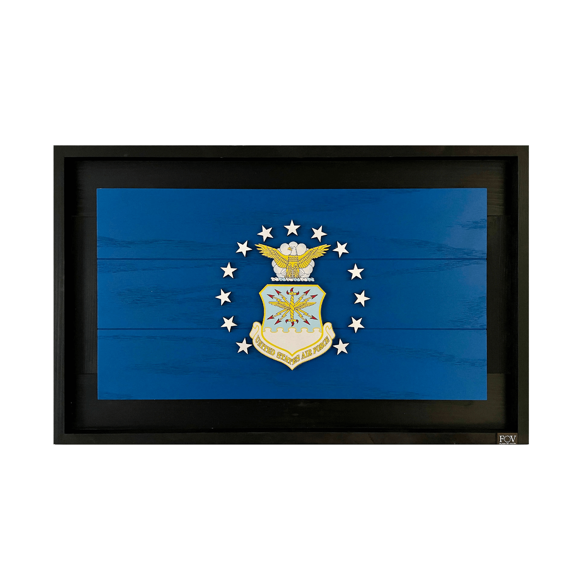 Air Force Wooden Flag