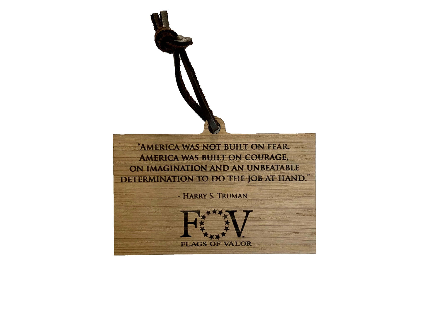 American Flag Christmas Ornament