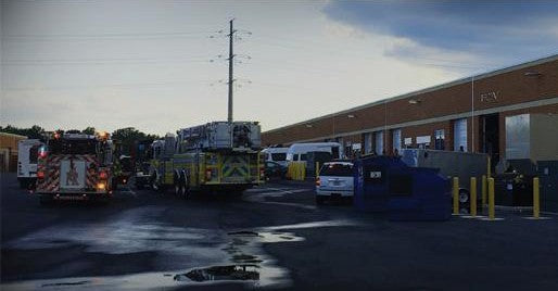 Loudoun County Fire Department at Flags of Valor - Thin Red Line in action!