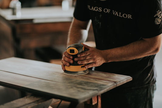 How Flags of Valor Offers a Therapeutic Workspace for Our Veterans