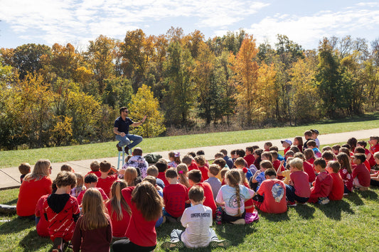 Veterans Day Flag Build: A Day of Reflection and Learning at Round Hill Elementary