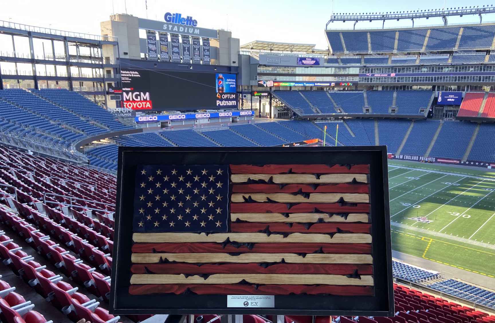 Flag Build With the Patriots and TAPS - Serving Our Heroes