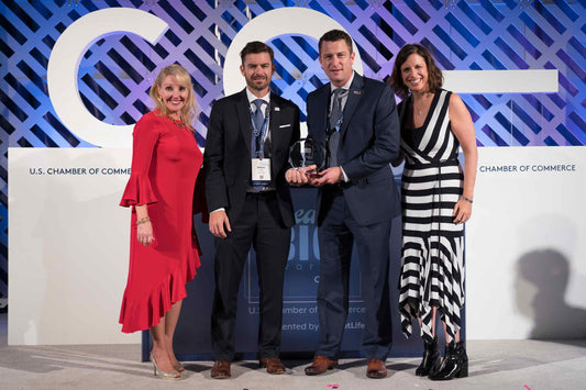 Brian Steorts and Joe Shamess Receive US Chamber of Commerce Veteran Business of the Year