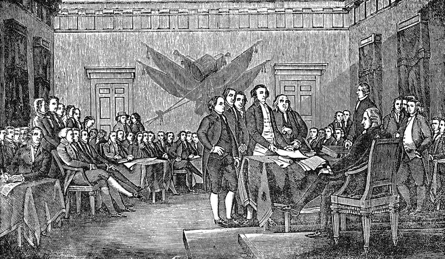 Declaration of Independence - The Original Flag of Valor - Stand against Tyranny