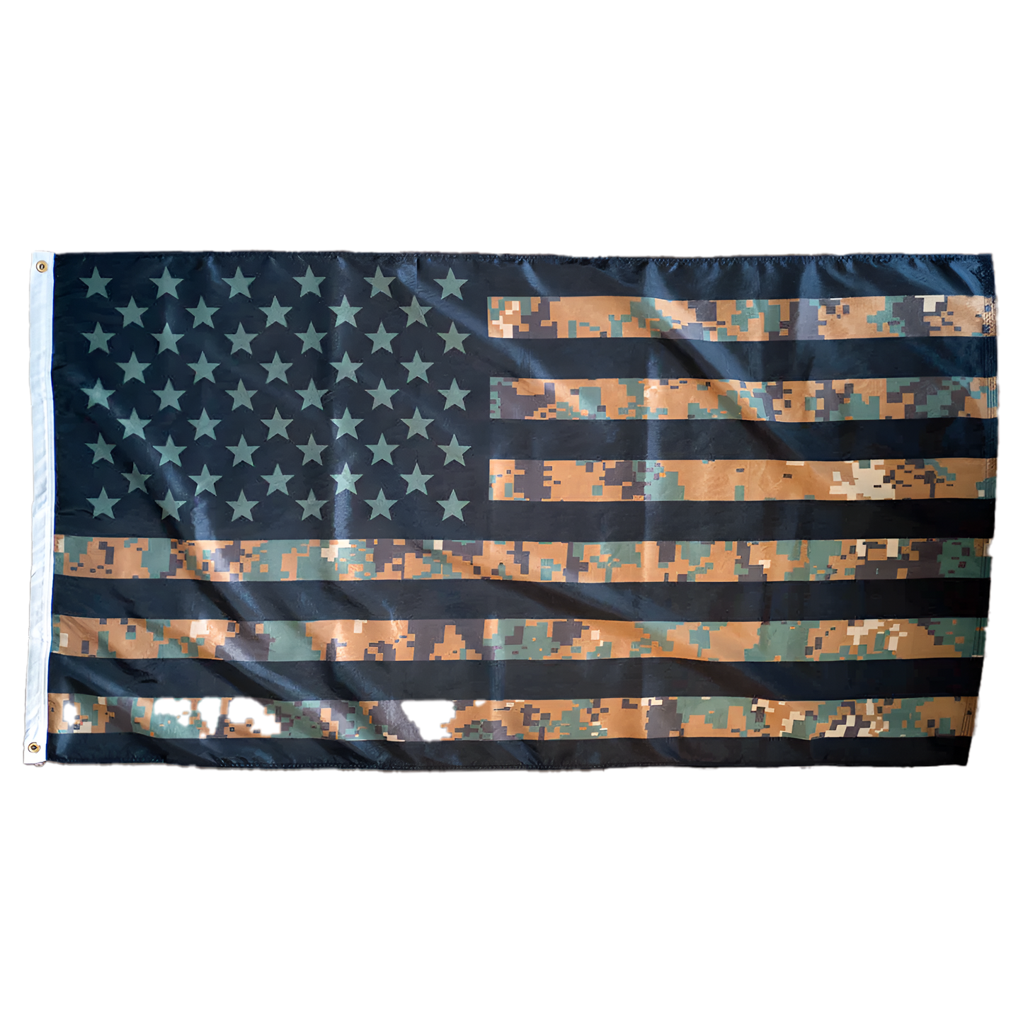 3x5 Nylon Marine Corps Combat Flag Front View