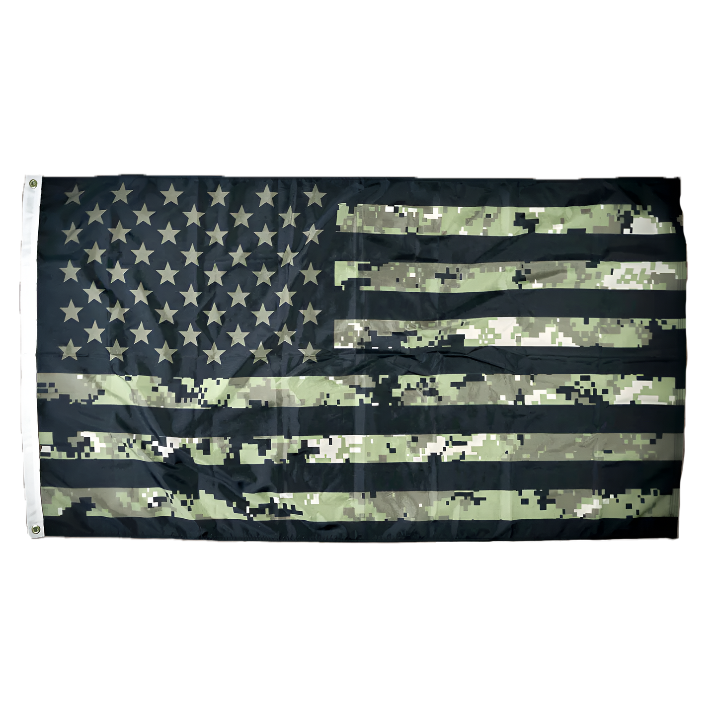 3x5 Nylon Navy Coast Guard Combat Flag Front View