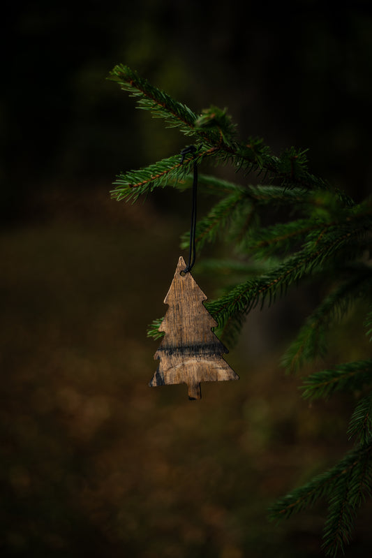 Bourbon Barrel Tree Ornament