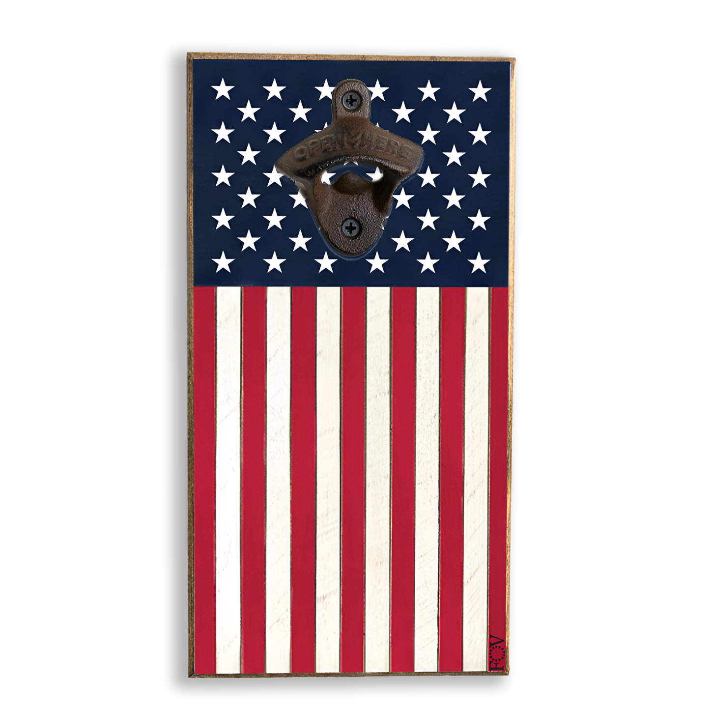 American Flag Bottle Opener