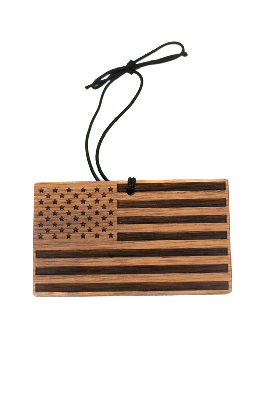 Bourbon Barrel Flag Ornament