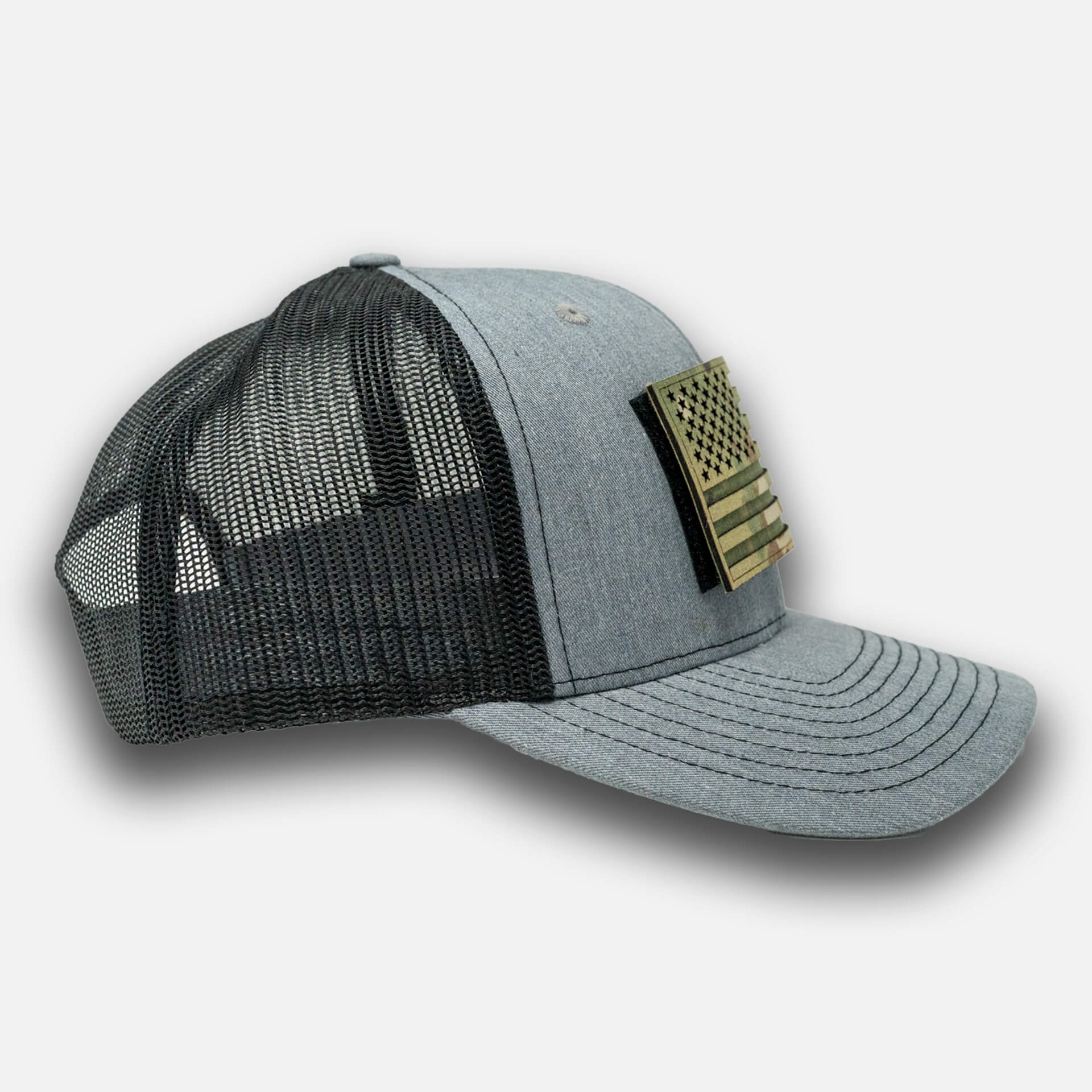 Uniform & Leather Patch Hat