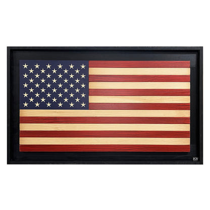 Liberty - Wooden American Flag