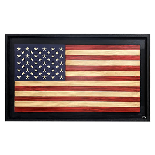 Liberty - Wooden American Flag