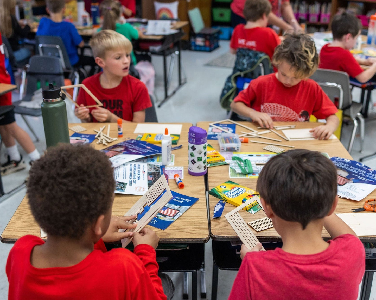 Sponsor A Classroom (28 Kids Flag Kits)