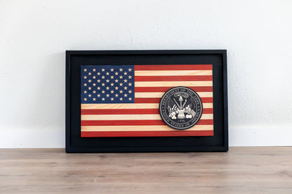 Liberty Flag with Service Branch PUC