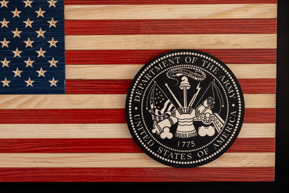 Liberty Flag with Service Branch PUC