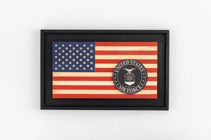 Liberty Flag with Service Branch PUC