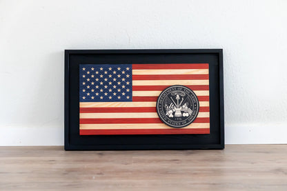 Liberty Flag with Service Branch PUC