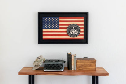 Liberty Flag with Service Branch PUC