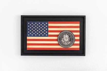 Liberty Flag with Service Branch PUC