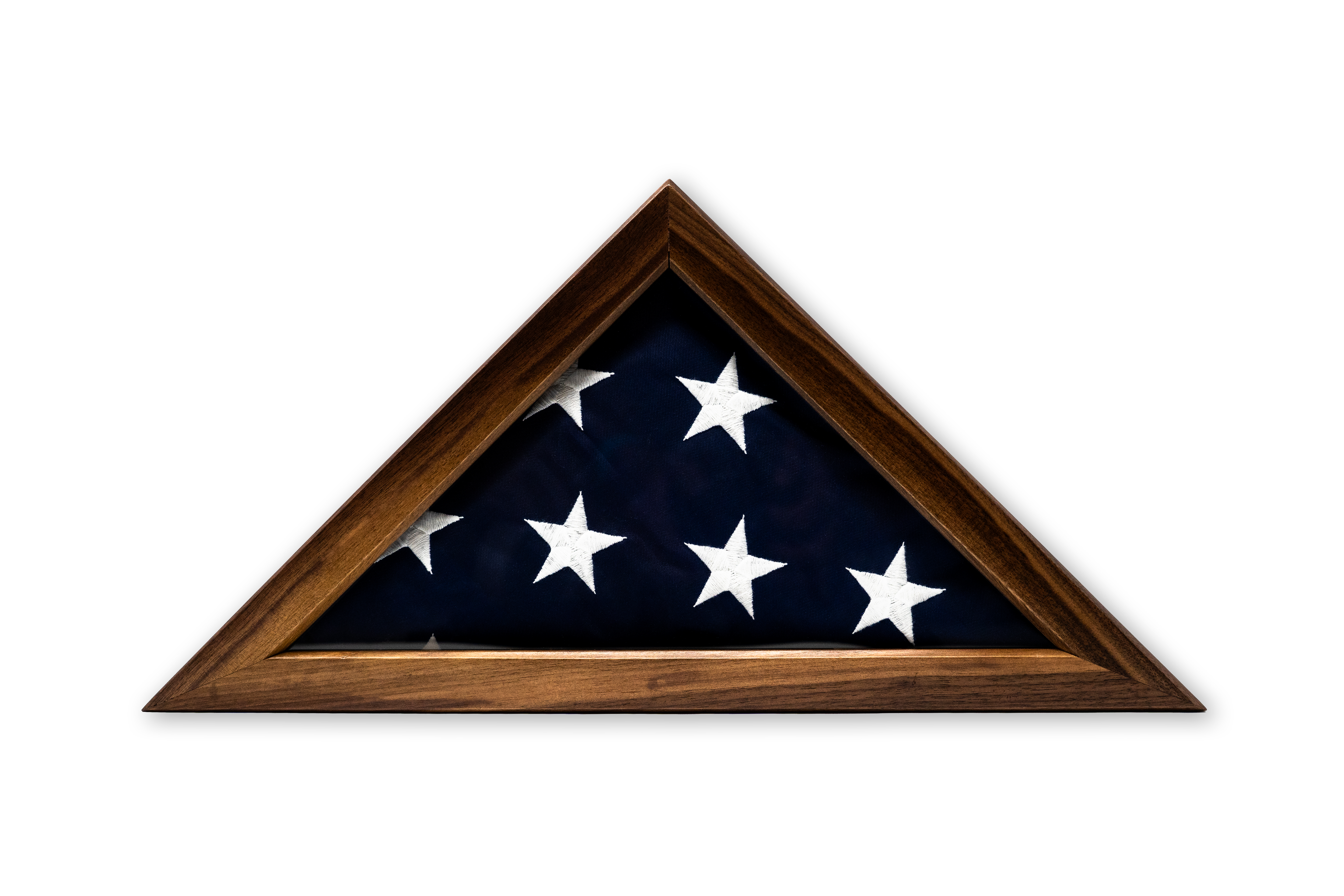 Walnut American-Made Flag Case