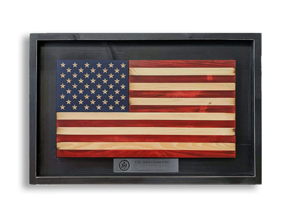 Liberty - Wooden American Flag