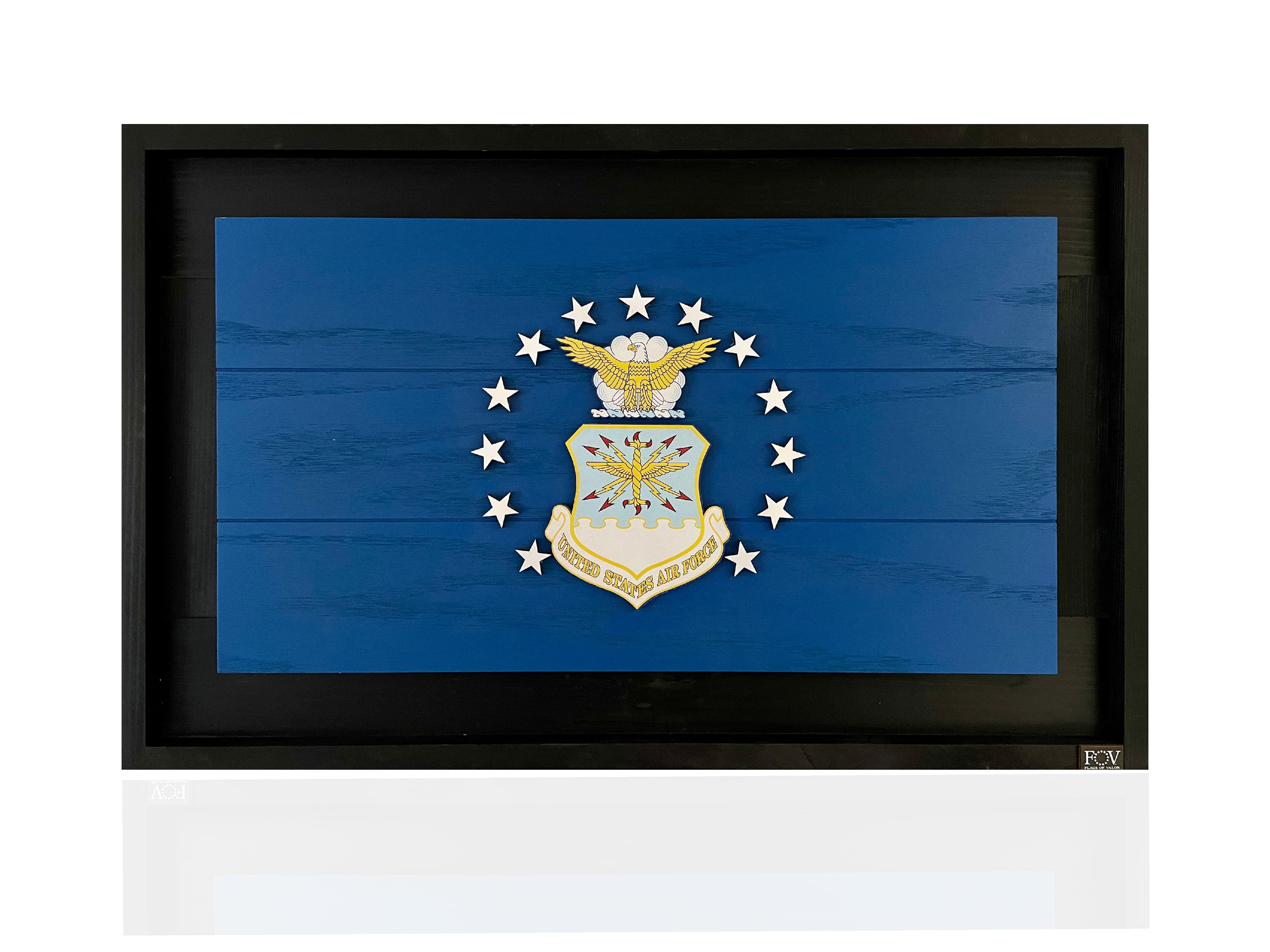 Air Force Wooden Flag