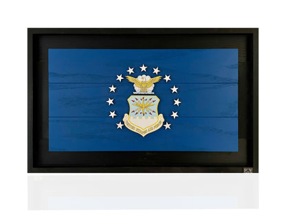 Air Force Wooden Flag
