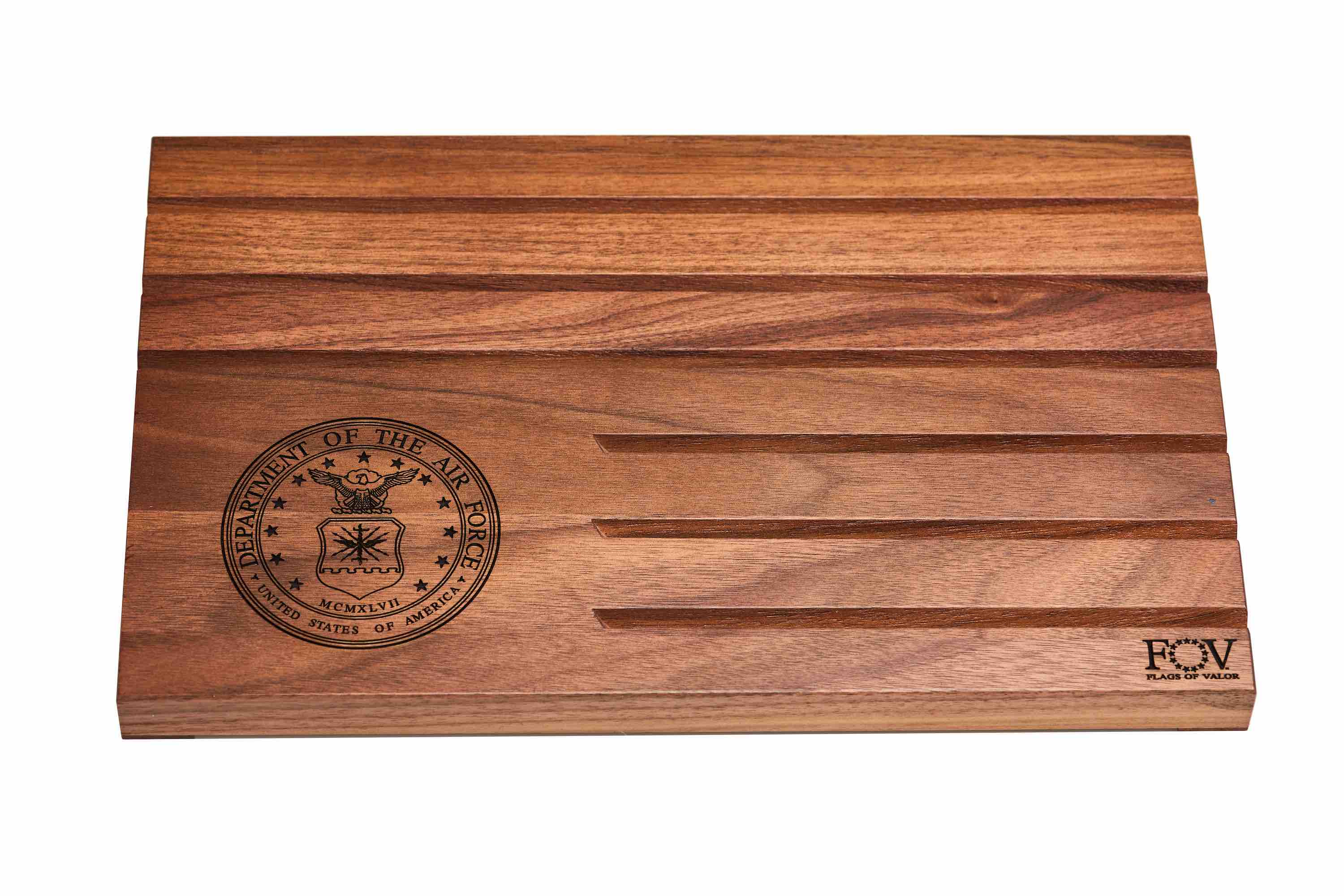 Wooden Desktop Challenge Coin Holder