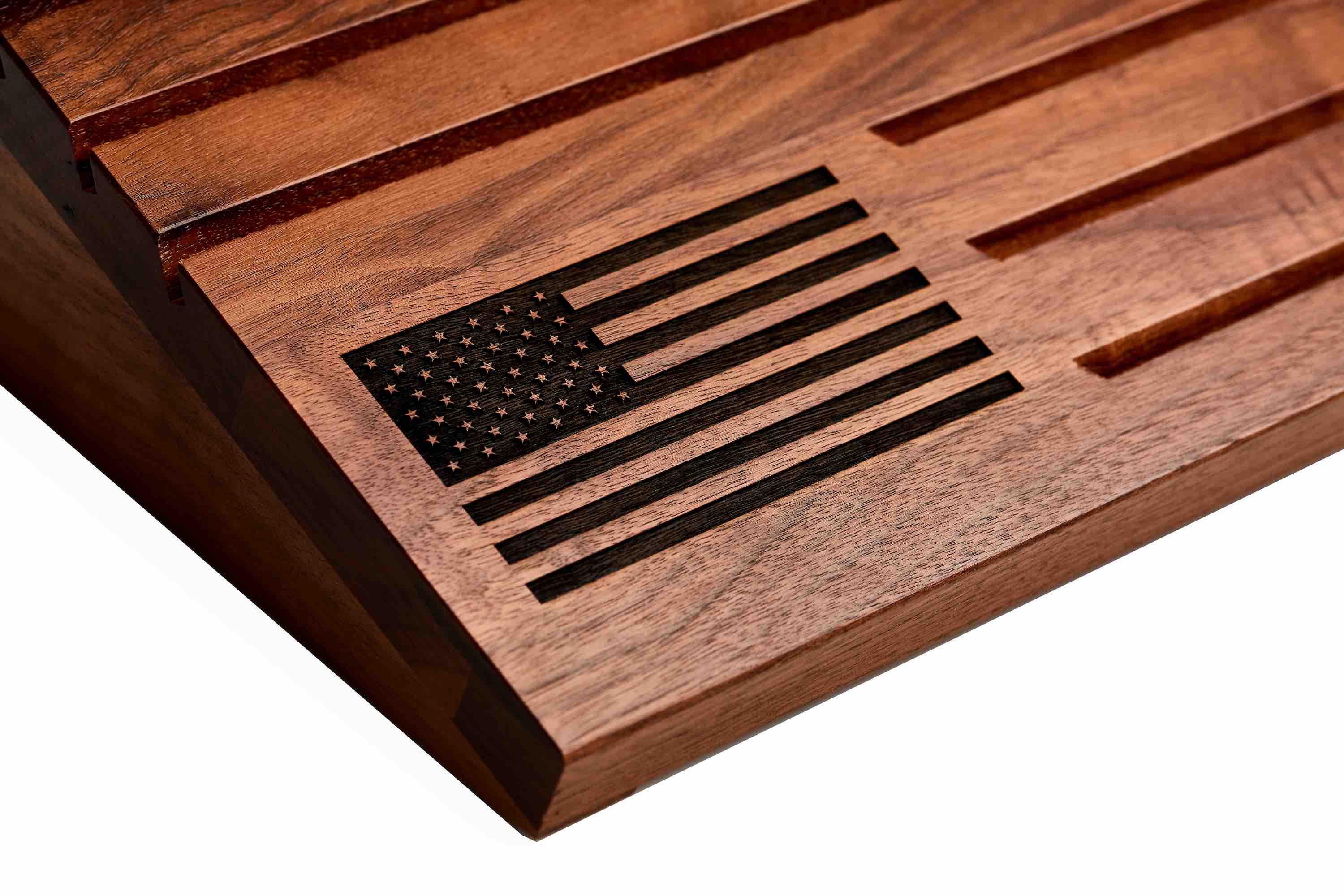 Wooden Desktop Challenge Coin Holder