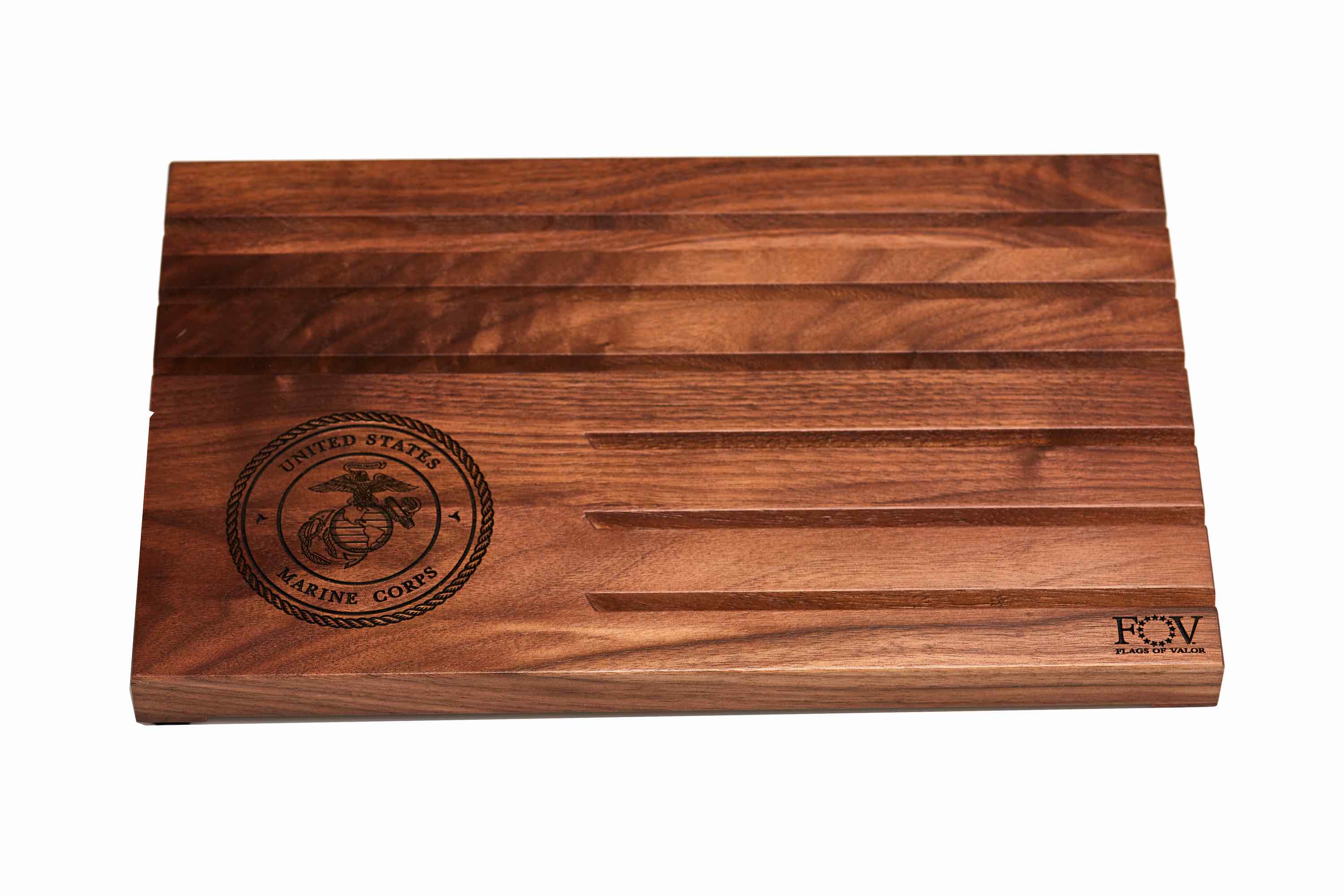 Wooden Desktop Challenge Coin Holder