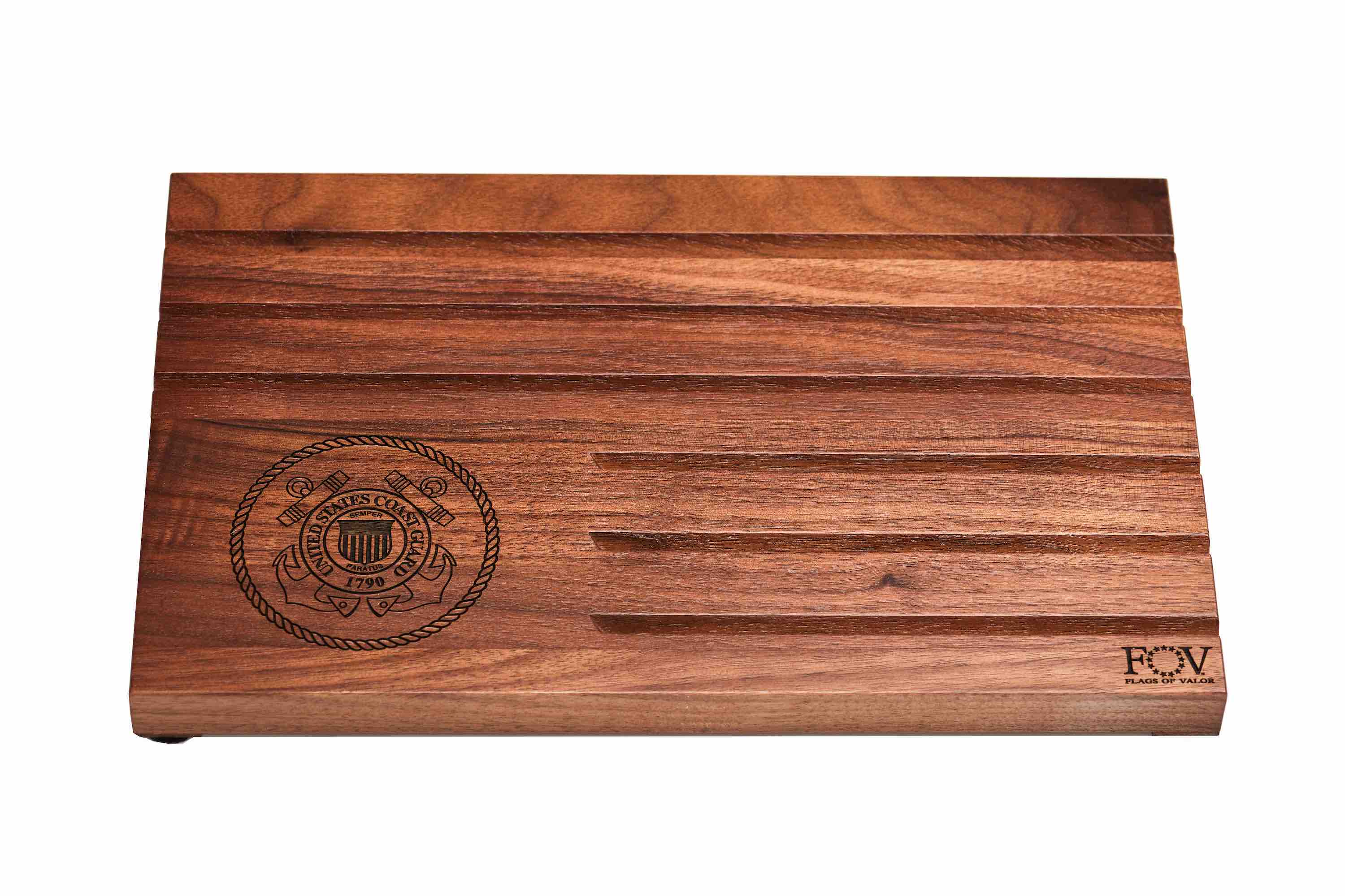 Wooden Desktop Challenge Coin Holder