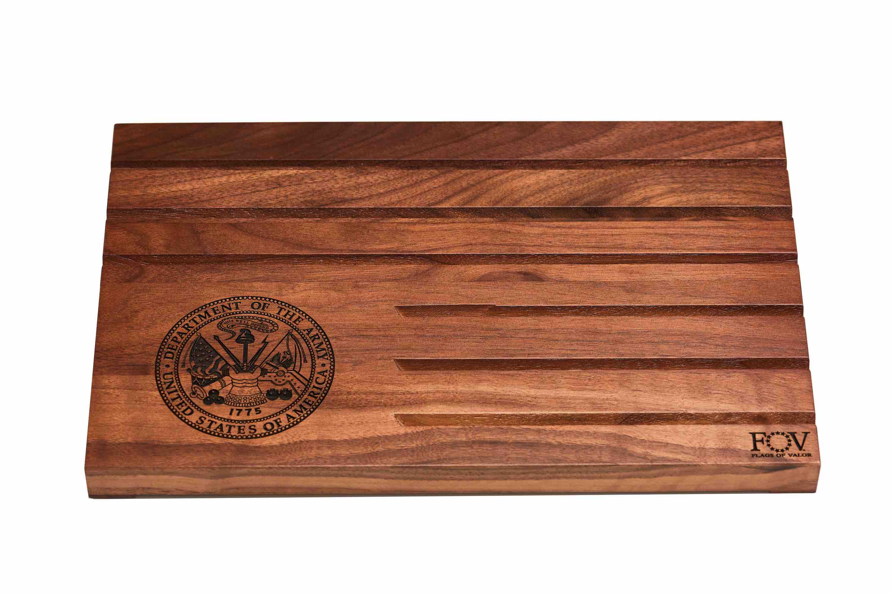 Wooden Desktop Challenge Coin Holder