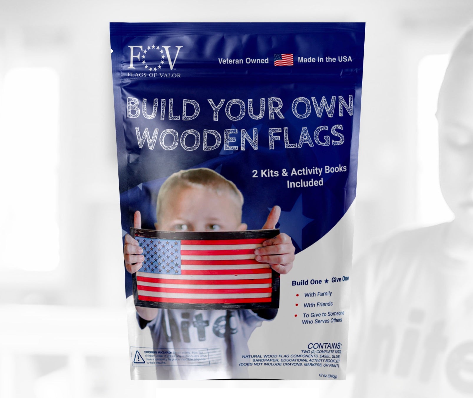 Kid's Flag Build Kit - 2 Pack