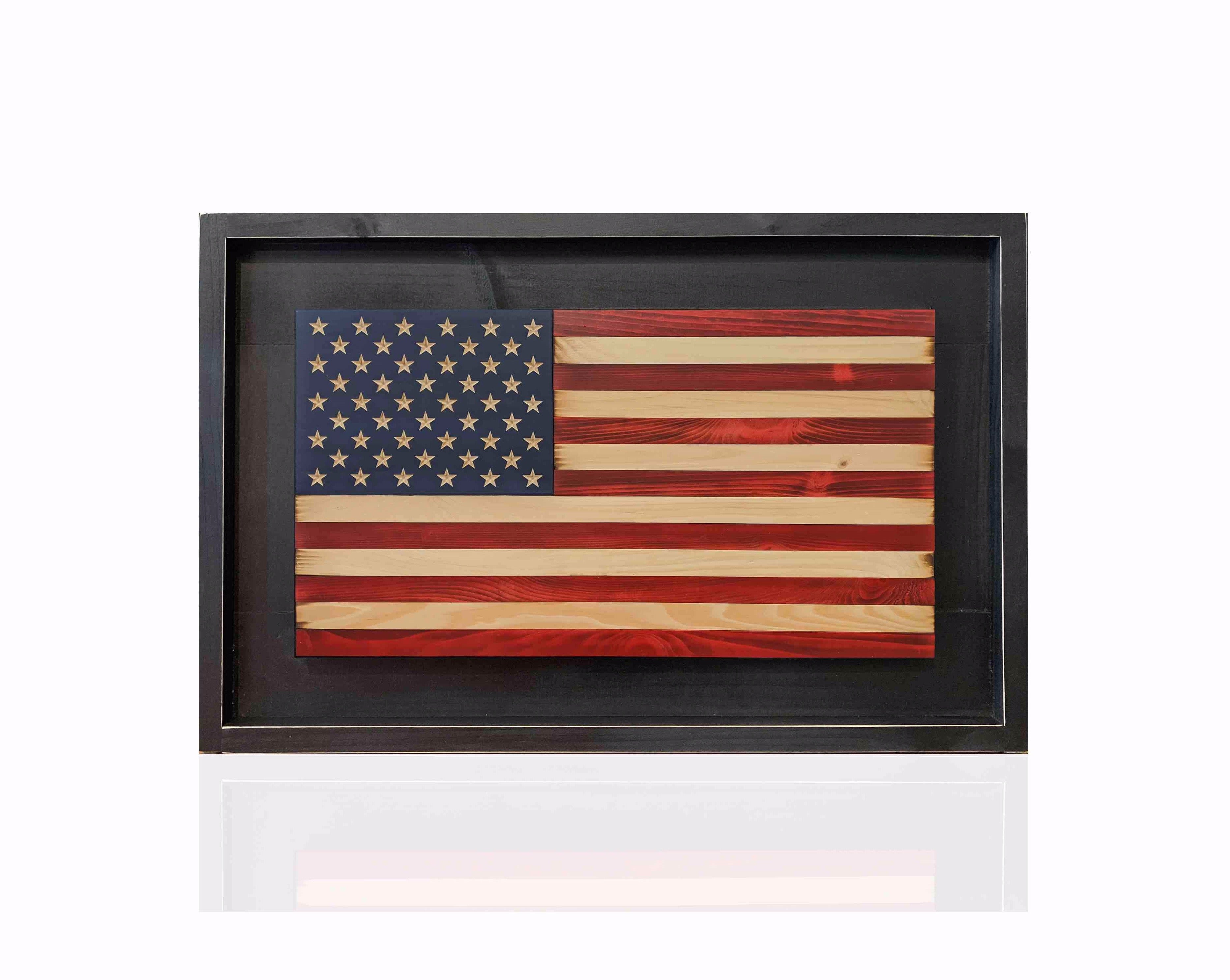 Liberty Series - Wooden American Flag