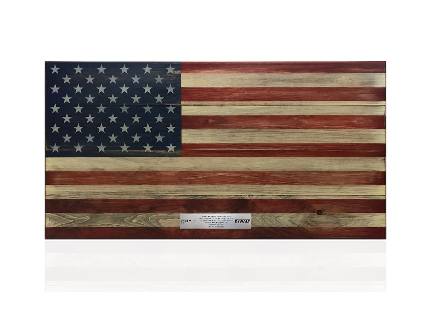 Legacy Series - Wooden American Flag