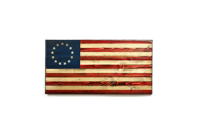 Doolittle (S) Wooden American Flag